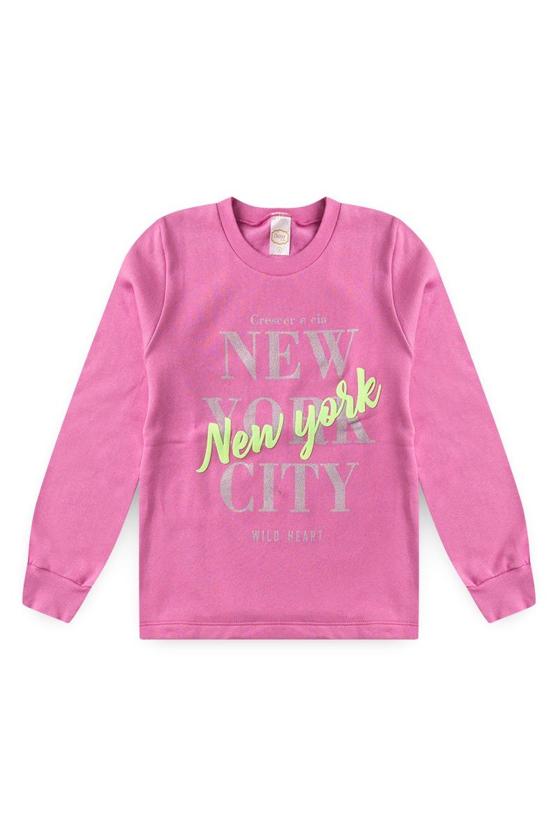 T-Shirt New York Rosa: As t-shirts em 100% algodão mais estilosas